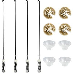 W10780045 Washer Suspension Rod Kit | For Whirlpool, Kenmore, Maytag | 4 Rods